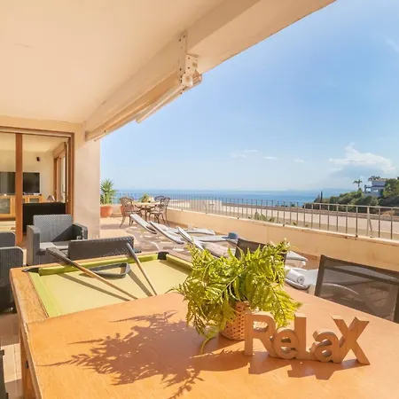 Mountain With Sea View And Pool - Happy Appartement *